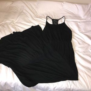 Long black sundress